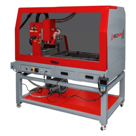HOLZMANN CTF69ATC CNC რუტერი ინსტრუმენტის ავტომატური ცვლითა და ვაკუუმური მაგიდით