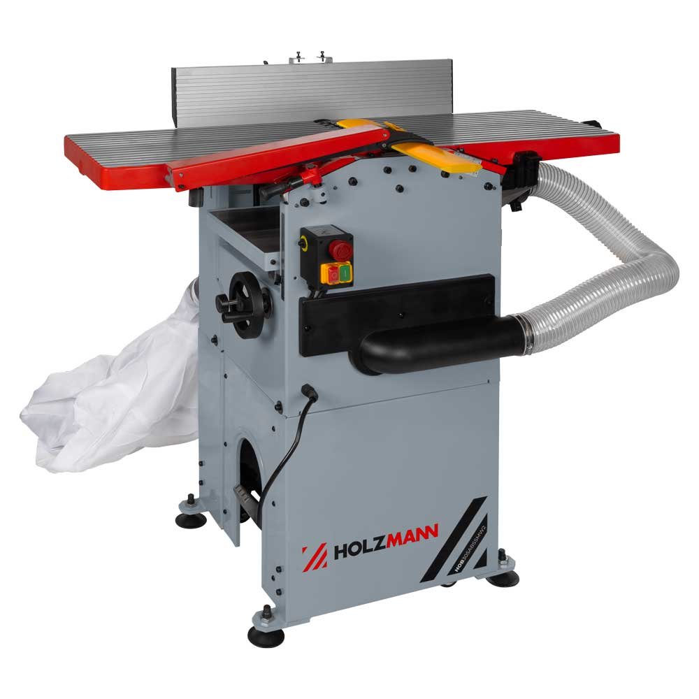 HOLZMANN HOB305ABSSMW2 Combined Planer-Thicknesser with Spiral Cutter Head and Integrated Dust Collector