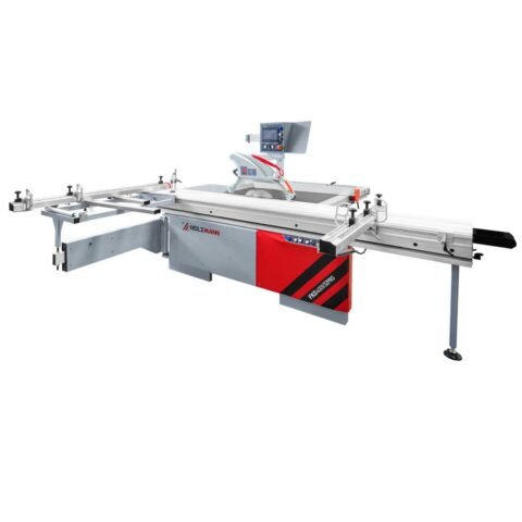 HOLZMANN FKS400V32PRO ფორმატ-საჭრელი ხერხი – 3.2 m ჩამოსაშვები მაგიდა ელექტრული პარალელური საყრდენით