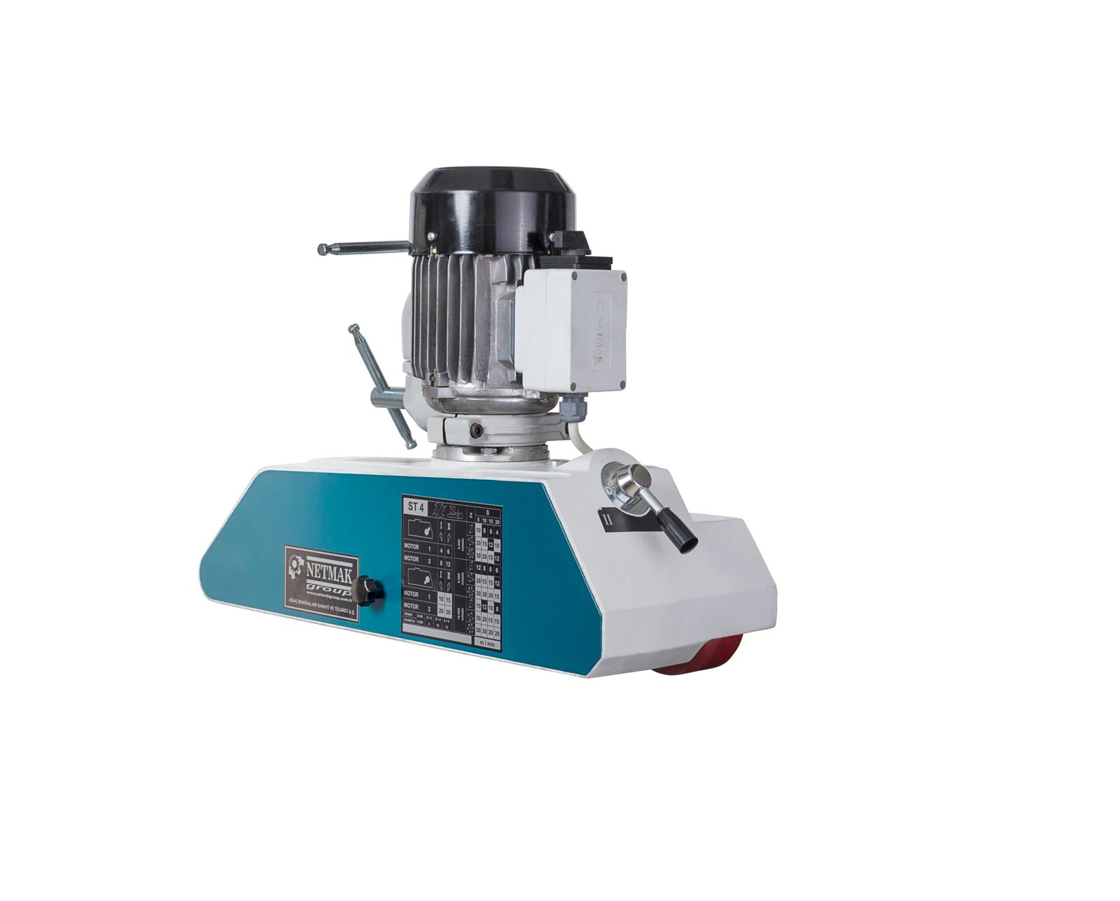 ST-4 Otomatik Surucu Makinasi — NETMAK ST-4 Four-Wheel Automatic Power Feeder